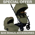 Reds Baby - Stroller & Bassinet (Olive) Single $799 or Tandem $999 with $235 Bonus Accesories Plus P/H $19.95