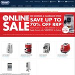 DeLonghi Discount on Seconds Clearance Products FREE Delivery