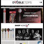 Double Tops Darts 20% off Darts, Flights, Cases and Shafts