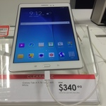 $340 Samsung Galaxy Tab A 9.7in 16G Wi-Fi White @ Myer, Karrinyup WA