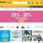 20% - 30% off Site Wide at Petbarn (Online Only)