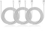 3 Pack 3m MFI Certified Lightning Cable USD $31.99 (~AUD $42) Shipped @ Boing Boing (Plus 10% off for New Customers)