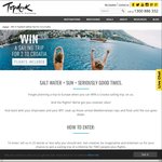 Win a Croatia Sailing Trip + Flights from Topdeck [Open to People between The Age of 18-39]