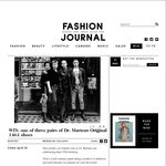 Win 1 of 3 Pairs of Original 1461 Dr Martens Shoes Worth $249 from Fashion Journal