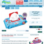 Buy 2 Carton 100s Sized Baby Wipes for $80.94 Shipped, Get 1 Oricom FS201 Infrared Thermometer (Worth $64.95) @ Aussie Wipes