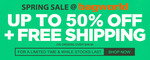 Bagworld - Upto 50% off Plus Free Shipping on All Order over $49.95