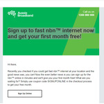 Aussie Broadband - Sign up to Fast NBN™ Internet Now and Get Your First Month Free