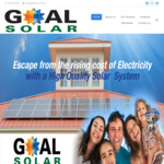 20 of 270watts Tier-1 Solar Panels with 5.0kw of SOLAX Inverter - $3475* (QLD Region) @ Goal Solar