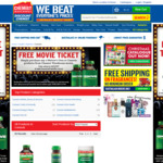 Purchase any 2 Nature's Own Cenovis Product from Chemist Warehouse and cliam Free movie ticket 