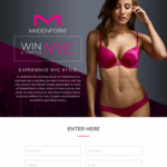 Win a Trip for 2 to New York Worth $10,000 [Spend $60+ on Maidenform at Myer + 25wol]