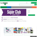 Free Shipping Sitewide ($10 Minimum Spend) @ SuperPharmacy
