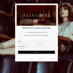 Win a $1,000 Shoe Voucher from Alias Mae