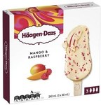 Haagen-Dazs Mango & Raspberry or Salted Caramel Ice Cream 240ml $5 (Was $11) @ Coles