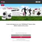Win $3,000 Worth of LG Laundry Appliances of Choice from LG