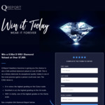 Win a GIA-Certified 0.50ct Diamond Worth over $7,000 from Q Report