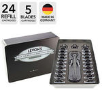 Levons 5-Blade Shaver w/ 24 Razor Refill Pack Black $29.95 Delivered @ Shopping Lane eBay