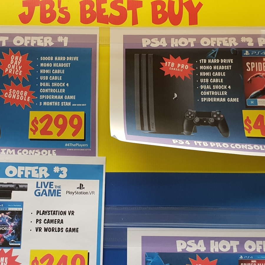 PS4 PlayStation 4 500GB Console - JB Hi-Fi