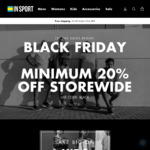 Black Friday 20% OFF STOREWIDE + $60 Converse Chuck Taylors, 50% off New Balance 247, 50% off Puma Sneakers @ InSport