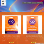 Buy One Get One Free - Any SIM Starter Pack (E.g. Two $40 Starter Packs for $20) @ Getmysim