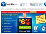 FREE Unlimited Hosting Plan for 3 Years at Hostable.com, 99 Cents Setup Fee