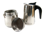 Buy 4 Cup Stainless Steel Stovetop Espresso Only $18.99 