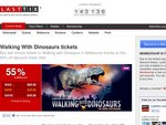52% off Walking with Dinosaurs - A Reserve. MEL opening night! Weds 4 May. Was $84.90. Now $40. 