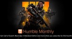 [PC] Humble Monthly Early Unlock Update - Call of Duty: Black Ops 4 *Standard Edition* US$12/Month (~$17 AUD)  @ Humble Bundle