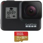 GoPro HERO7 Black Camera Plus Bonus SD Card $467.95 C&C/ Delivered @ Wild Earth eBay