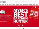 Myer Melbourne 20% off Marked Price of All Clearance Macbooks and Pro
