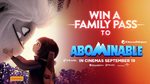 Win 1 of 10 Family Passes to Abominable Worth $80 from Seven Network