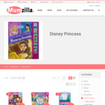 15% Off on Disney Princess Children's Books - Prices from $7.99 + Delivery @ Mumzilla