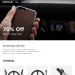 Nomad Black Friday Sale: up to 70% off Cases, Cables, Watch Straps, etc + Shipping & Taxes