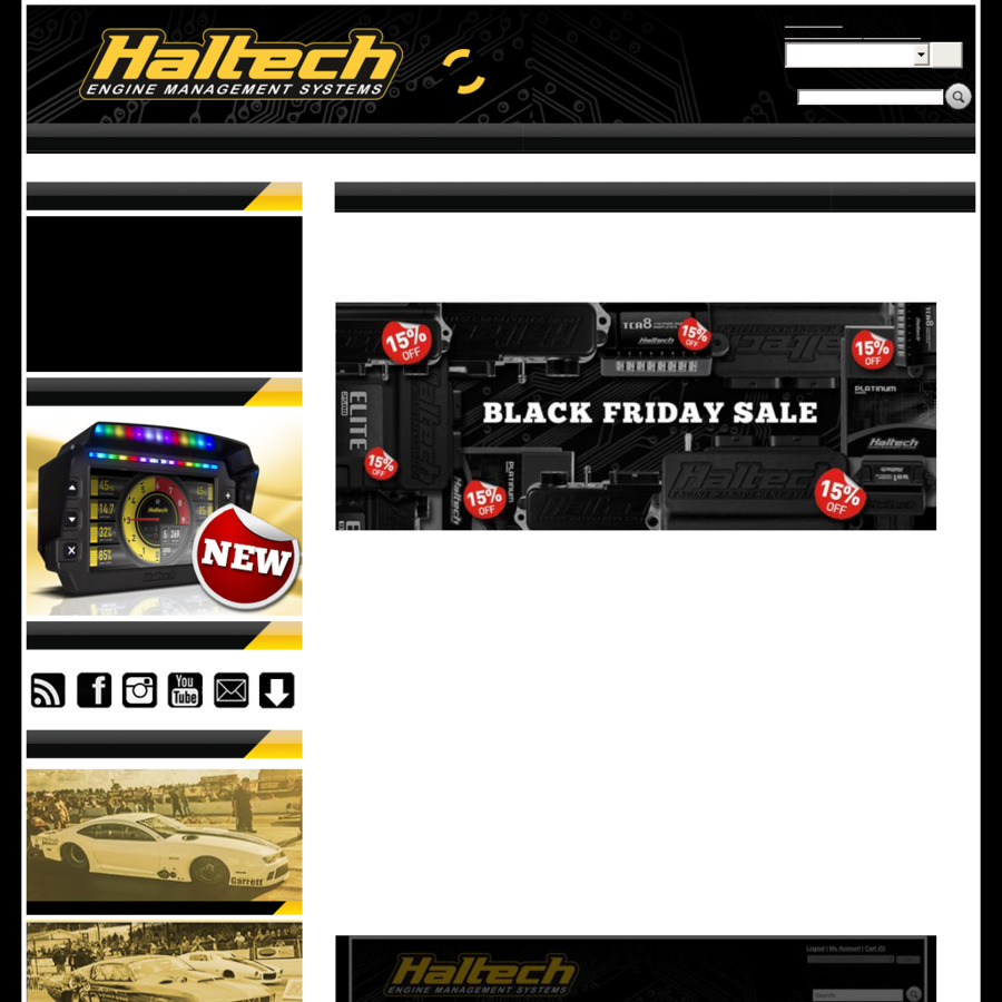 Haltech Engine Management System Black Friday/Cyber Monday 15 off