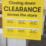 [NSW] Closing Down Sale - 80% off Storewide @ BIG W Fairfield, Chullora & Auburn