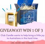 Win 1 of 3 Club Candle Boxes from Subscription Box Australia