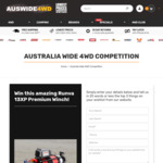 Win a Runva 13XP Premium Winch Worth $999 from Australia Wide 4WD