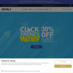 %30 off with Free Shipping Australia Wide @ 2XU