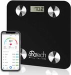 Bluetooth Body Fat Scale with Smartphone App $18.15 (Was $32.99) + Shipping (Free with Prime or $39 Spend) @ AhaTechAus Amazon