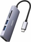 CHOETECH 5-in-1 USB C Hub USB3.0 SD/TF Reader HDMI $22.99 + Delivery ($0 with Prime/ $39 Spend) @ Choetech Amazon AU