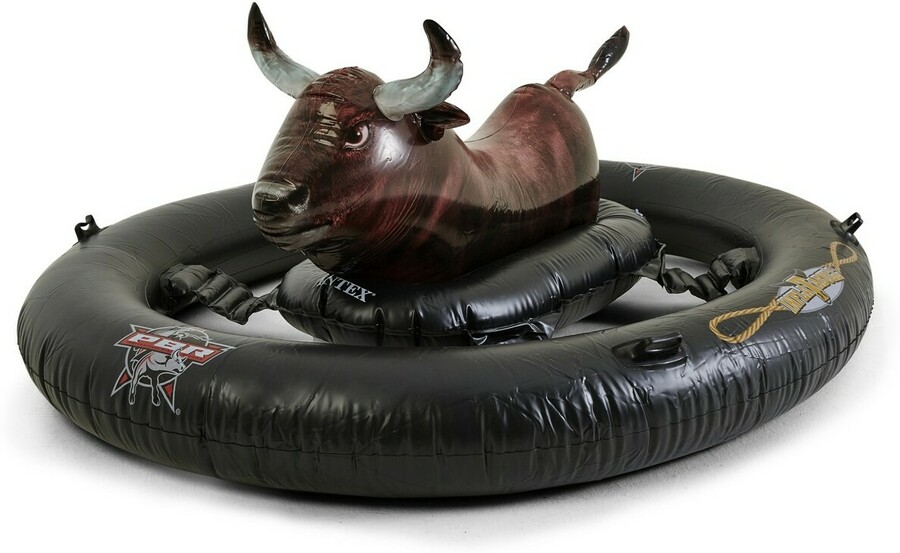 Inflatable bull sales big w