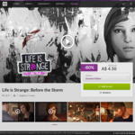 [PC] DRM-free - Life is Strange: Before the Storm - $4.50 (was $22.49)/LiS: Before the Storm Deluxe Ed. $6.79 (was $33.59) - GOG