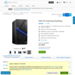 Dell G5 Gaming Desktop: Core i5-10400F, GTX 1650 SUPER, 8GB DDR4 2666mhz, 256GB SSD $1,139.04 Shipped @ Dell Au