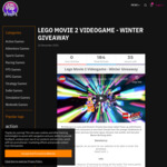 Win a Key of LEGO Movie 2 The Videogame (PC) Worth $30 from ALLYOUPLAY.com