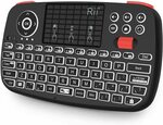 Rii i4 Mini Bluetooth Keyboard with Touchpad $27.29 + Delivery ($0 with Prime/ $39 Spend) @ Ruige Direct via Amazon AU