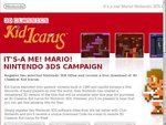 Free Download of 3D Classics: Kid Icarus When You Register Two Selected Nintendo 3DS Titles