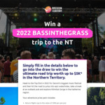 Win a Trip to the Bass in The Grass Music Festival in Darwin for 2 Worth $4,998 from Tourism NT