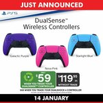 [Preorder] DualSense Galaxy Controller Varieties $69 with DualShock 4 Trade-in, $59 with DualSense Trade-in @ EB Games