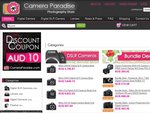$20 Discount Coupon for Camera Paradise