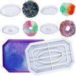 20% off 5 Pack Coaster and Tray Molds Epoxy Resin Moulds $15.90 + Delivery ($0 with Prime/ $39 Spend) @ Simonpen via Amazon AU