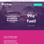 [NSW] ULP & Diesel $0.99/L, Premium 98 $1.19/L @ Caltex, Lane Cove via Ruckus Energy App (Membership Requied)